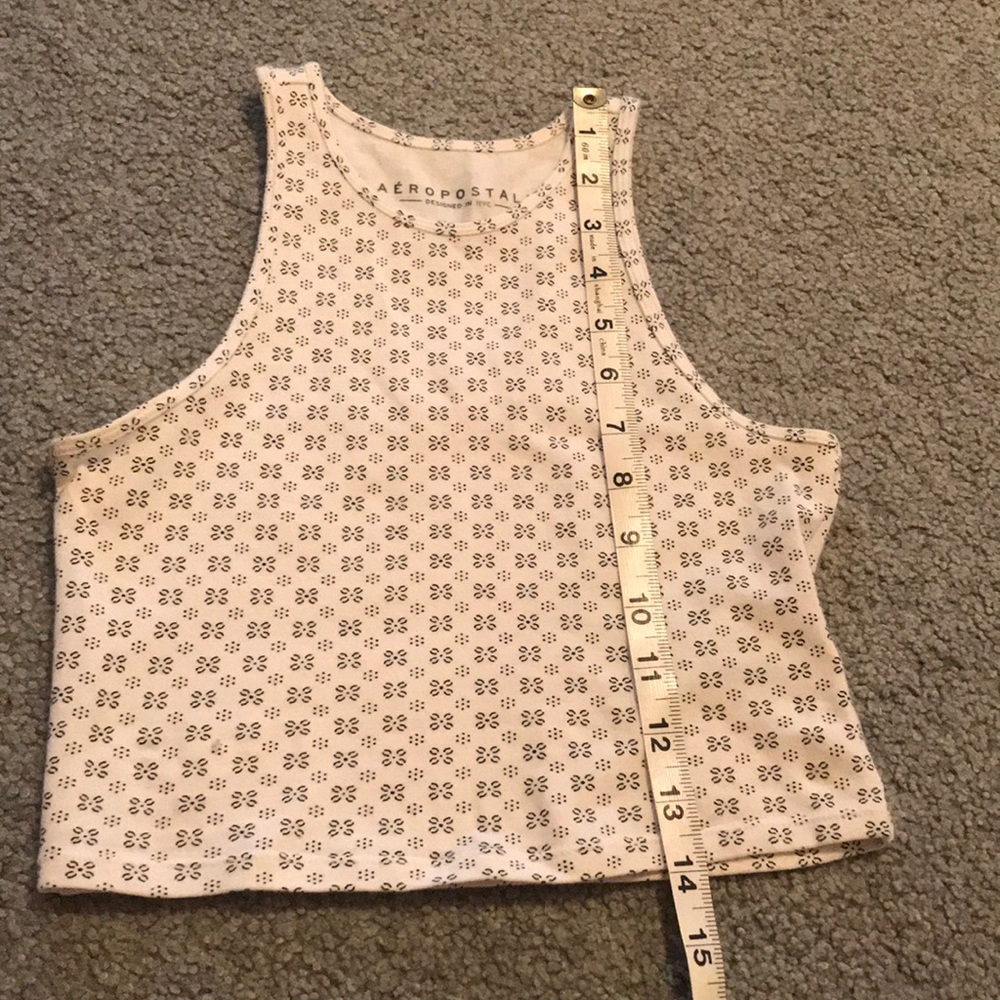 Patterned crop top
